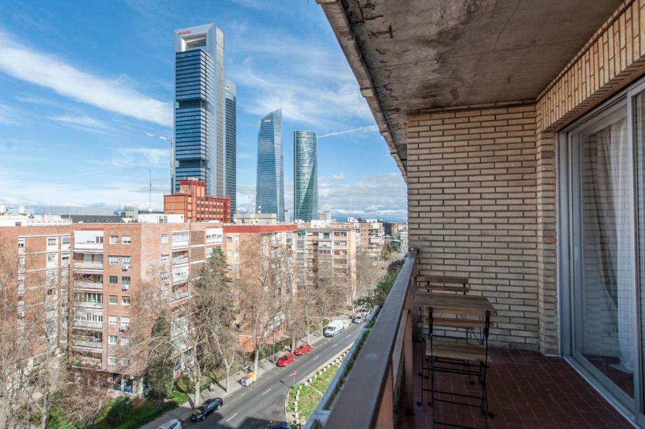 Apartament Plaza De Castilla Iii - Ubicacion Privilegiada Y Estilo Moderno Madryt